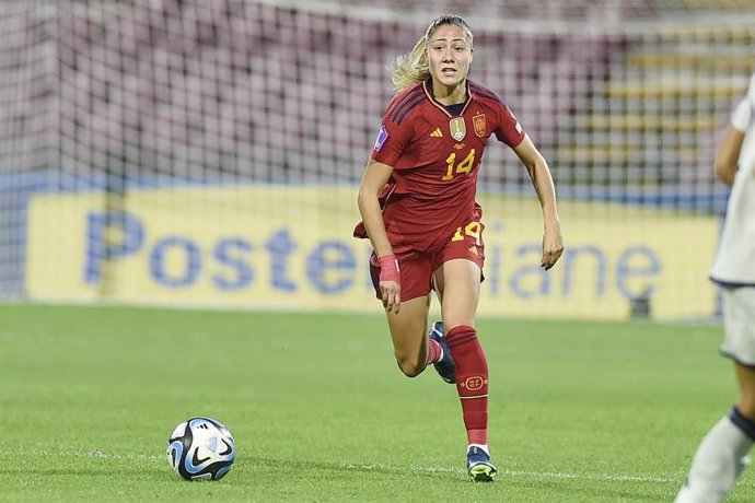 Archivo - Laia Aleixandri of Spain during the Uefa Women's Nations League football match between Italy and Spain on October 27, 2023 at Arechi Stadium in Salerno, Italy - Photo Agostino Gemito / LiveMedia / DPPI