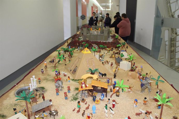 Belén de Playmobil en el Centro de Interpretación Patrimonial