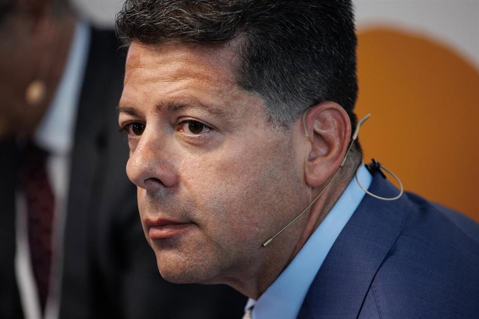 Archivo - El ministro principal de Gibraltar, Fabian Picardo, durante el III Congreso Nacional de la Sociedad Civil, en el Wizink Center, a 27 de abril de 2023, en Madrid (España). 