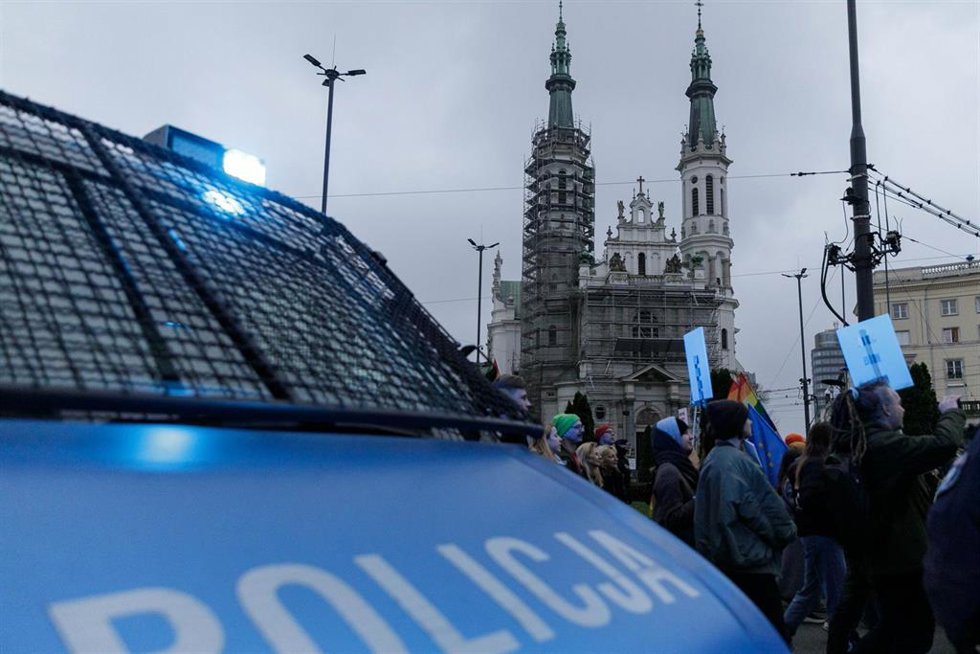 Policía en Polonia