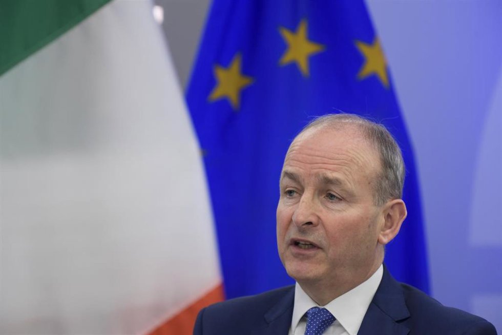 Archivo - El ministro de Exteriores de Irlanda, Micheál Martin