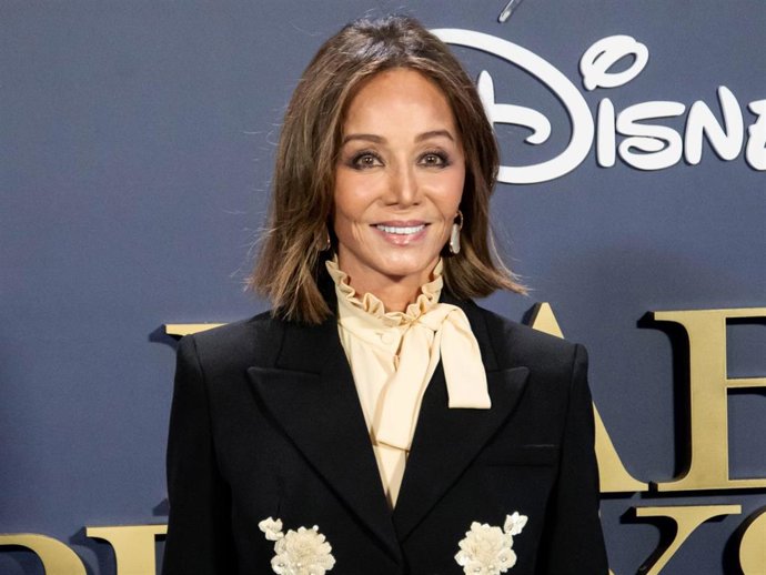 Isabel Preysler durante la presentación de su especial, Isabel Preysler: Mi Navidad"