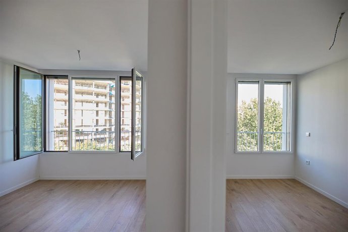 Archivo - Vivienda vacía.