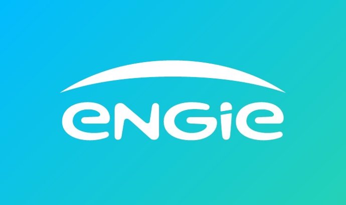 Archivo - Logo de la energética francesa Engie.