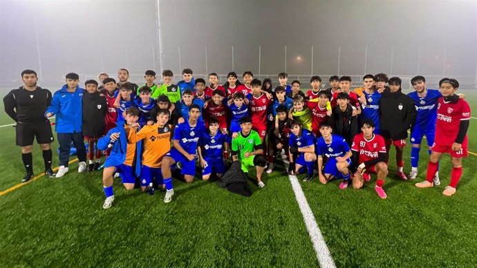 Más de 150 jóvenes de Reino Unido, Guatemala, Norteamérica y Singapur llegan a España para entrenar con LaLiga