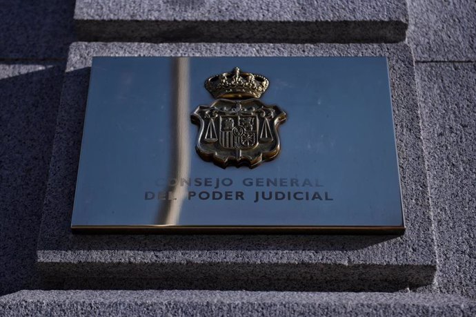 Archivo - Entrada del Consejo General del Poder Judicial 