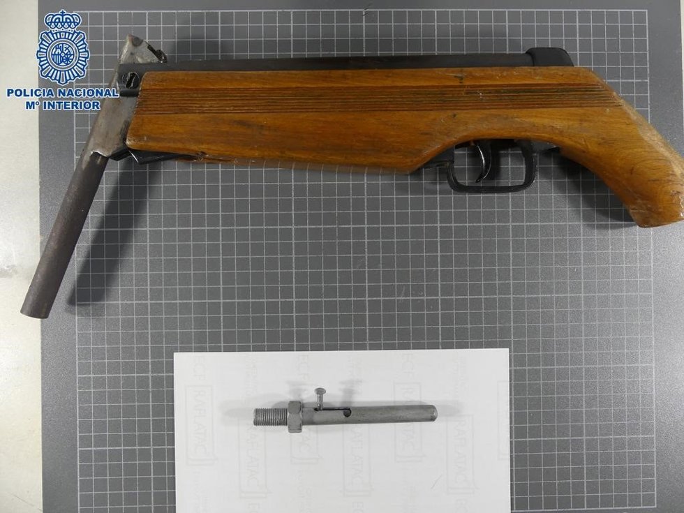 Armas de fuego intervenidas
