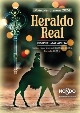 Cartel del Heraldo Real de la Macarena.