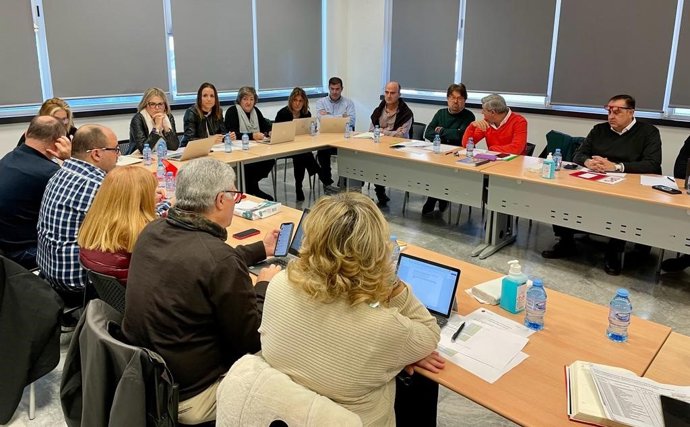 Reunión de la Mesa Sectorial de Sanidad extraordinaria en la sede del SMS.