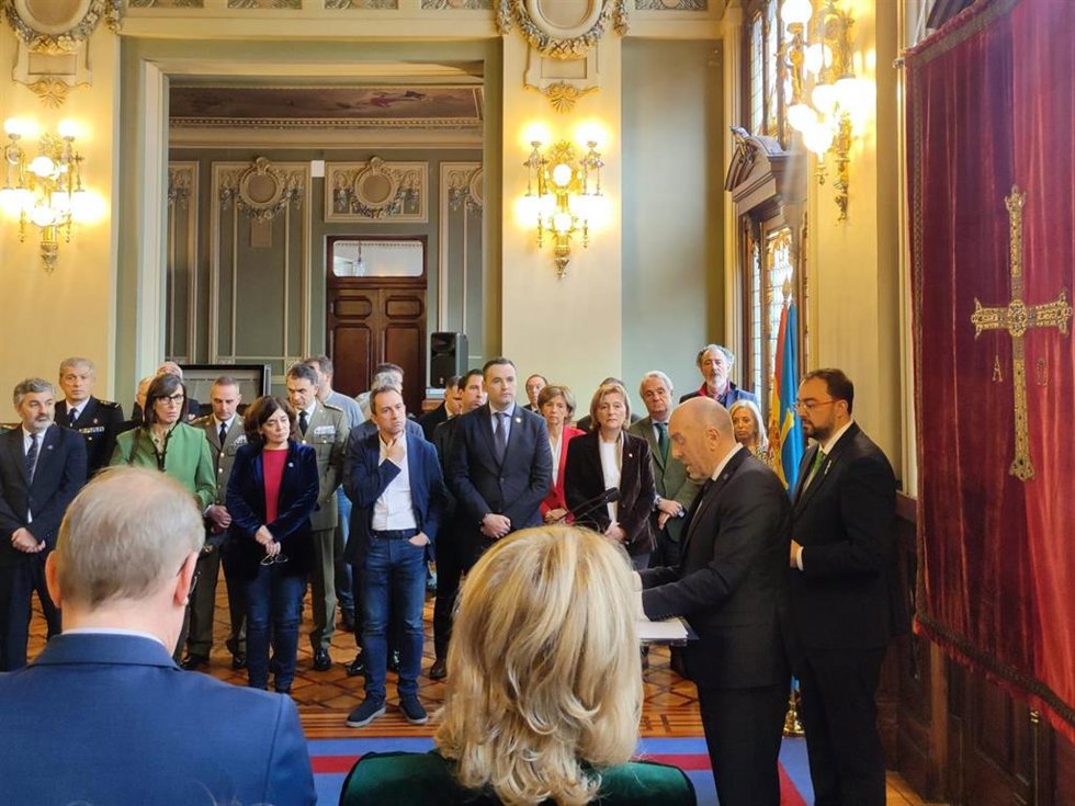 Intervención del presidente de la Junta General, Juan Cofiño, en el acto instituacional de conmemoración de la Constitución de 1978