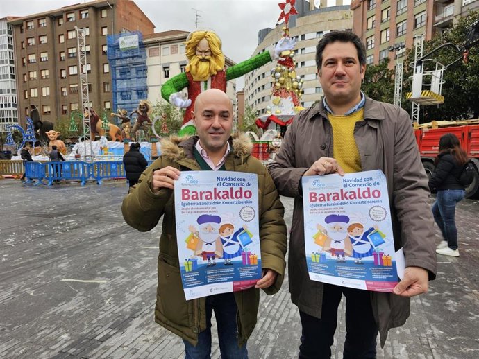 Presentación de la campaña navideña de los comercios de Barakaldo