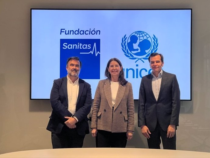 Colaboración Fundación Sanitas y Unicef España.