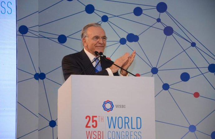 Archivo - Isidro Fainé, nuevo presidente del Consejo Social y Filantrópico promovido por el Instituto Mundial de Cajas de Ahorros y Bancos Minoristas.