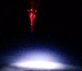 Foto: Espectacular imagen de un enorme 'duende rojo' en la atmósfera terrestre