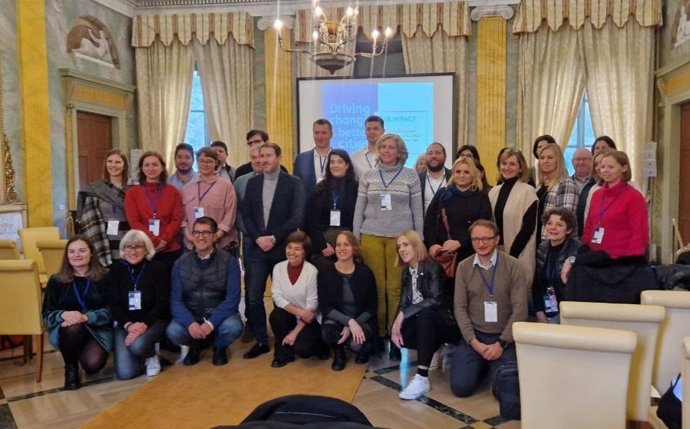 La concejala de Gobierno Abierto, Promoción Económica y Empleo del Ayuntamiento de Murcia, Mercedes Bernabé, asiste al encuentro transnacional 'Driving change for better cities. Ready For Action'