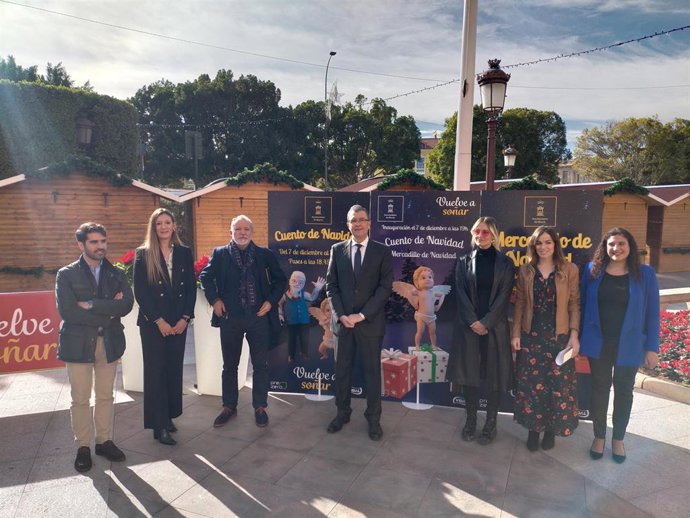 Imagen de la presentación del Cuento de la Navidad de Murcia