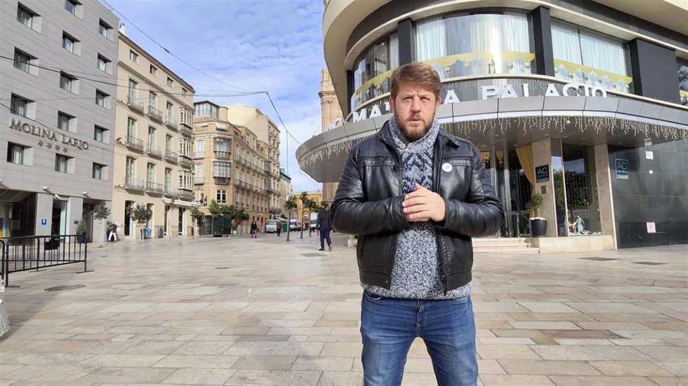 El concejal de Con Málaga Nicolás Sguiglia