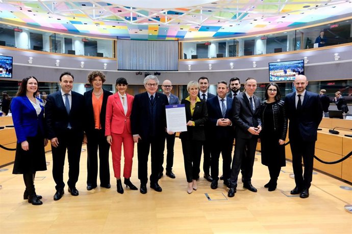 Consejo de Telecomunicaciones celebrado este martes en Bruselas