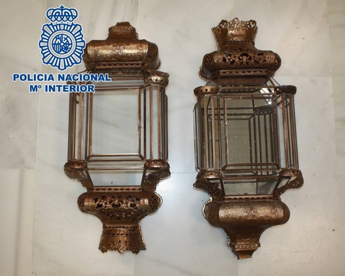 Apliques históricos recuperados.