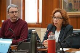 La concejala de Gobierno abierto y Centros Cívicos, Miren Fernández de Landa