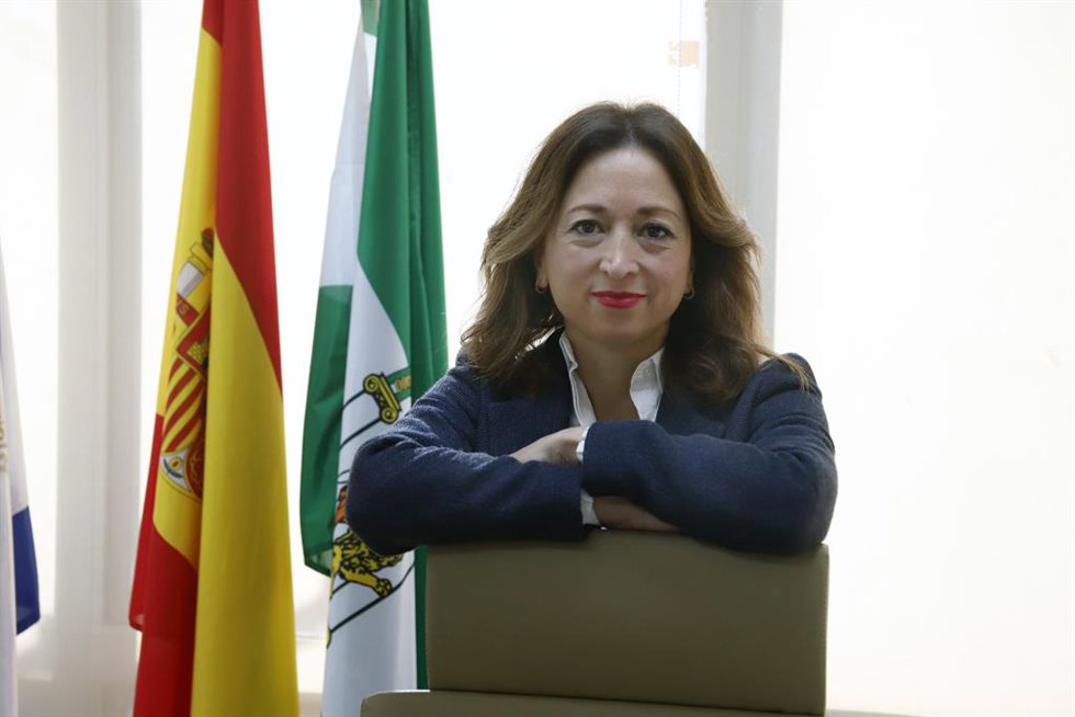 Archivo - La Delegada del Gobierno de la Junta de Andalucía en Málaga, Patricia Navarro, posa para la entrevista realiza por Europa Press, a 1 de enero de 2023 en Málaga (Andalucía, España). La Delegada del Gobierno de la Junta de Andalucía en Málaga, P