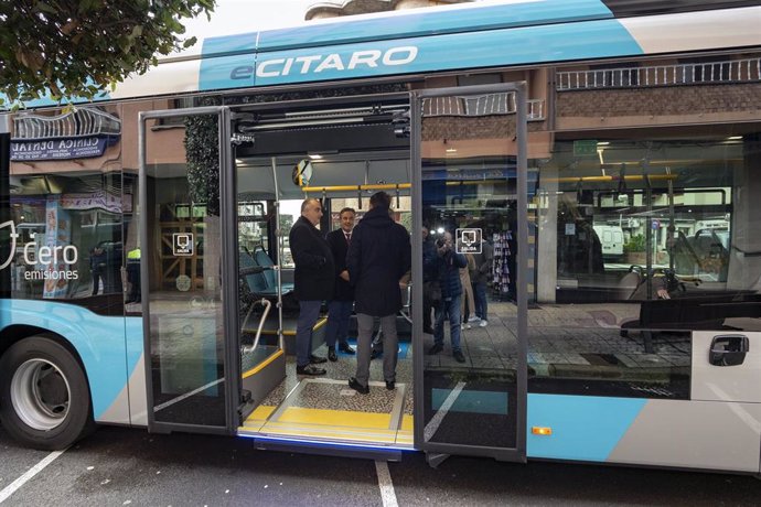 Presentación de los nuevos autobuses 100% eléctricos de la empresa Alsa.