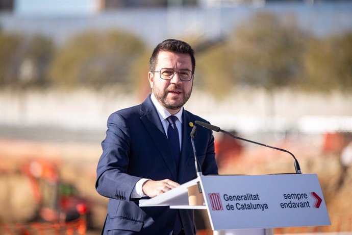 El presidente de la Generalitat, Pere Aragons.