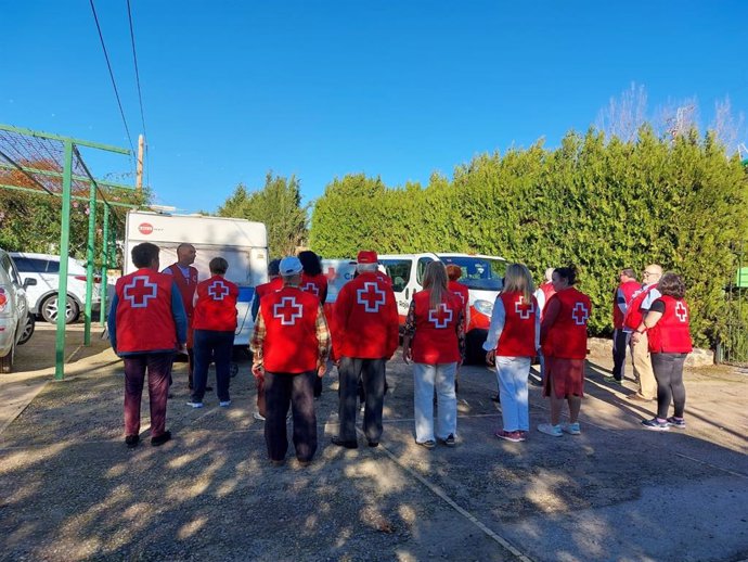 Jornada de Voluntariado de Cruz Roja en Aracena (Huelva).