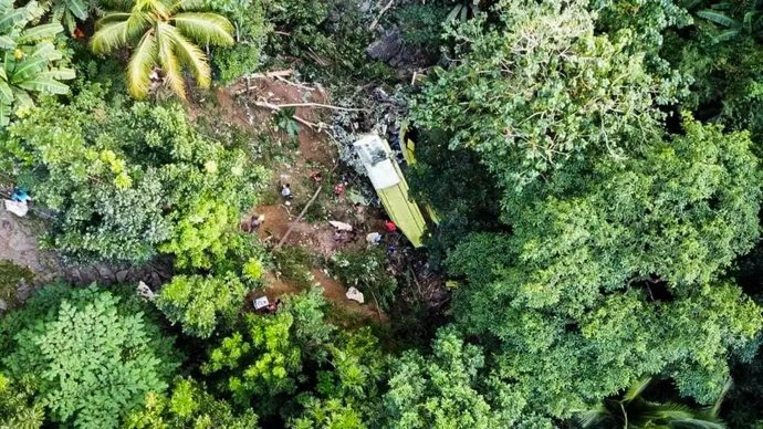 Accidente de autobús en la provincia de Antique, en el centro-oeste de Filipinas