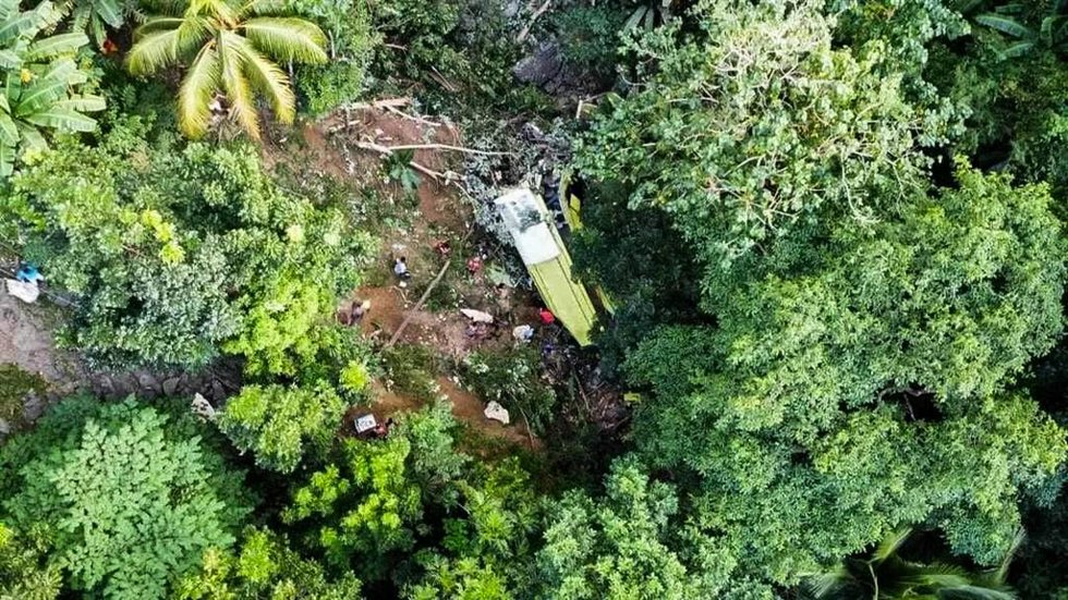 Accidente de autobús en la provincia de Antique, en el centro-oeste de Filipinas