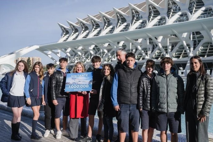 Visitante un millón en el Museo de las Ciencias