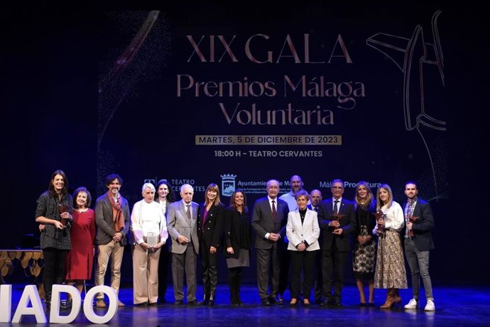 Premios Málaga Voluntaria 2023.