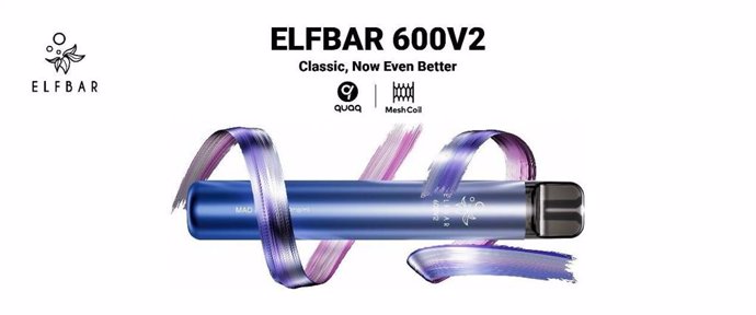ELFBAR 600V2: fully-upgraded, classic single-use