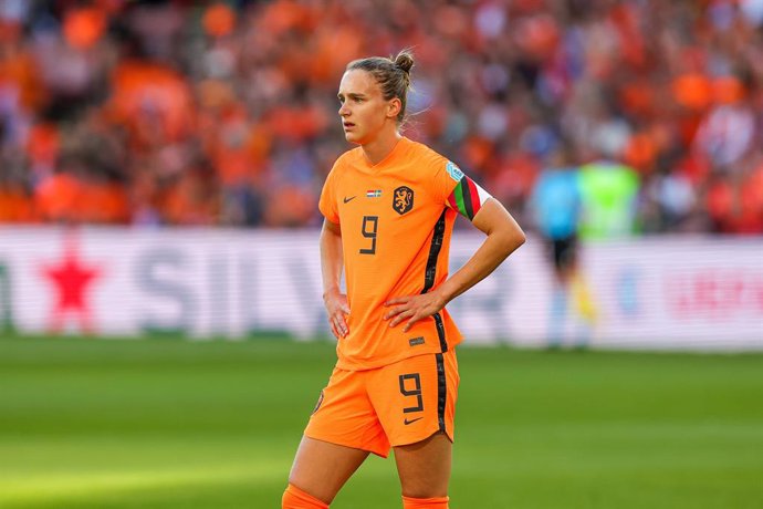 Archivo - Vivianne Miedema (9) of Netherlands during the UEFA Women's Euro 2022, Group C football match between Netherlands and Sweden on July 9, 2022 at Bramall Lane in Sheffield, England - Photo Nigel Keene / ProSportsImages / DPPI