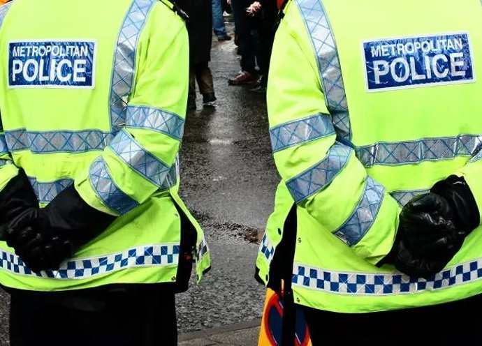 Archivo - Agentes de la Policía Metropolitana de Londres