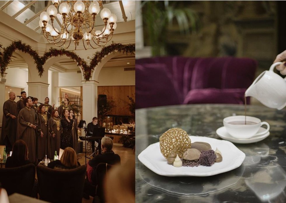 El Hotel Palacio de los Duques Gran Meliá celebra la navidad con música góspel y una merienda de los Hermanos Torres
