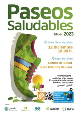 Logroño amplía la oferta de paseos saludables para promover la actividad física y el bienestar emocional
