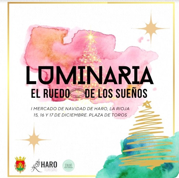 Haro celebrará su I Mercado de Navidad 'Luminaria' del 15 al 17 de diciembre en la Plaza de Toros