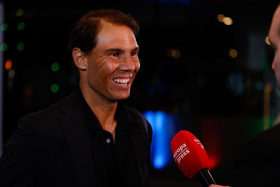 Archivo - Rafael Nadal, durante una entrevista con Europa Press.