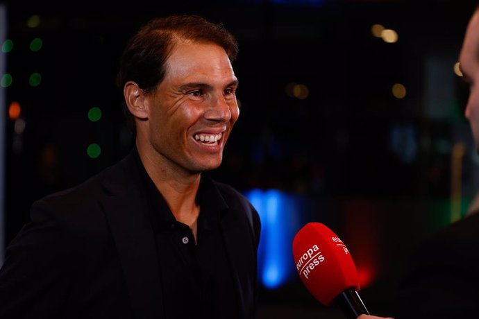 Archivo - Rafael Nadal, tennis player, attends an interview for Europa Press during the presentation of NDL as a new business project by Rafael Nadal and Juan Matji held at the Costume Museum in on October 19, 2023, in Madrid, Spain.