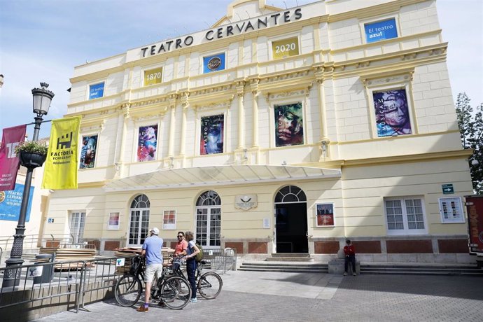 Archivo - Teatro Cervantes en una imagen de archivo 