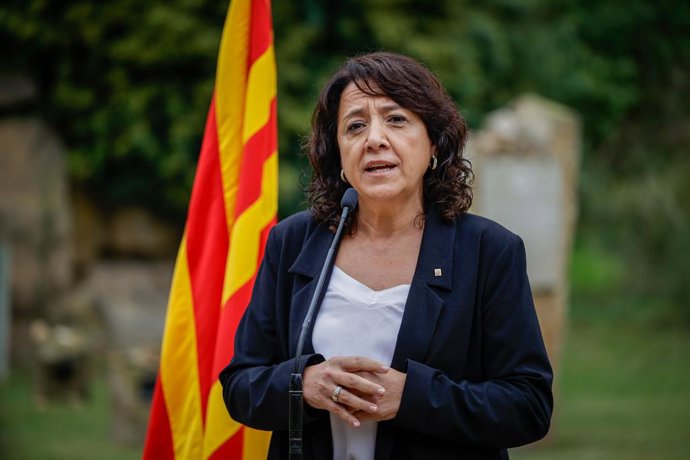 Archivo - La presidenta del Parlament de Catalunya, Anna Erra