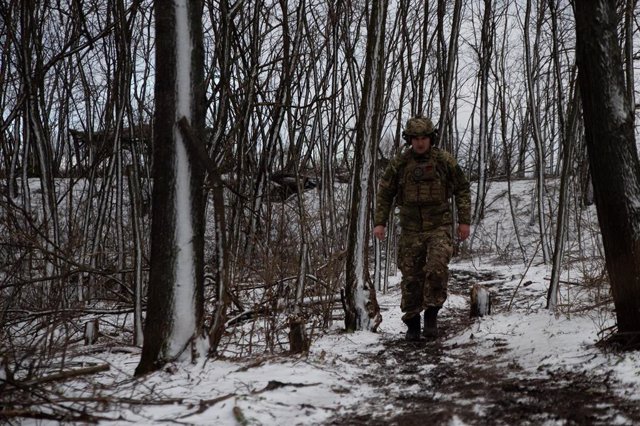 November 27, 2023, Kupyansk, Kharkiv Oblast, Ukraine: Russian assaults continue despite the onset of Winter in Ukraine.