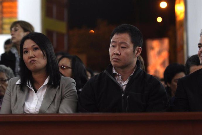 Archivo - Keiko y Kenji Fujimori, hijos del expresidente peruano Alberto Fujimori