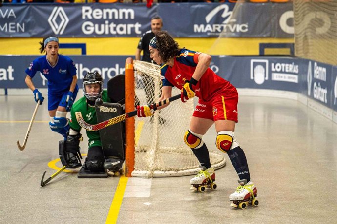 España, directa a semifinales en el Europeo de hockey patines