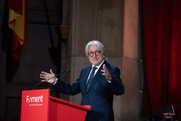 Archivo - El presidente de Foment del Treball, Josep Sánchez Llibre