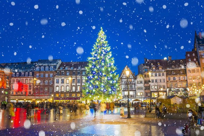 Los árboles de Navidad más bonitos del mundo (Estrasburgo)