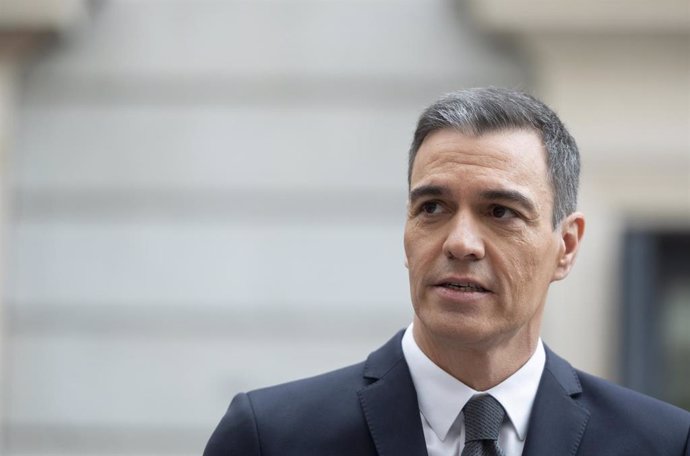 El presidente del Gobierno, Pedro Sánchez