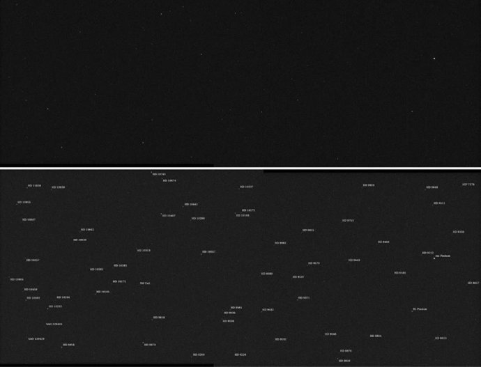 Primeras imágenes de la nave Psyche de la NASA
