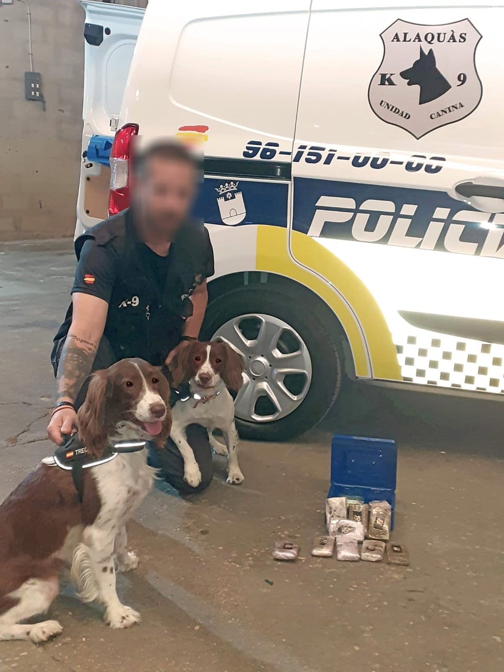 'Trece' De La Unidad Canina De Alaqus